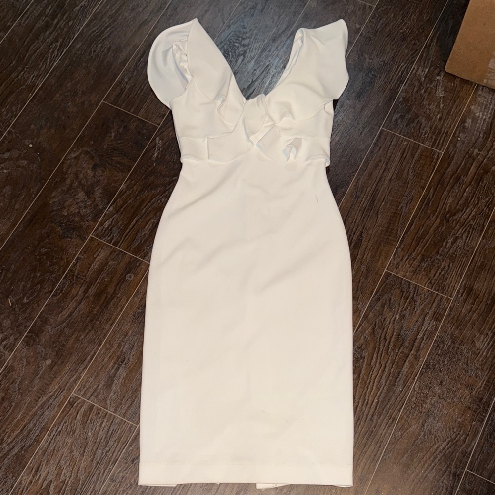 ANTONIO MELANI White Dress